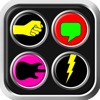 Icon Big Button Box 2 - funny sound effects & sounds