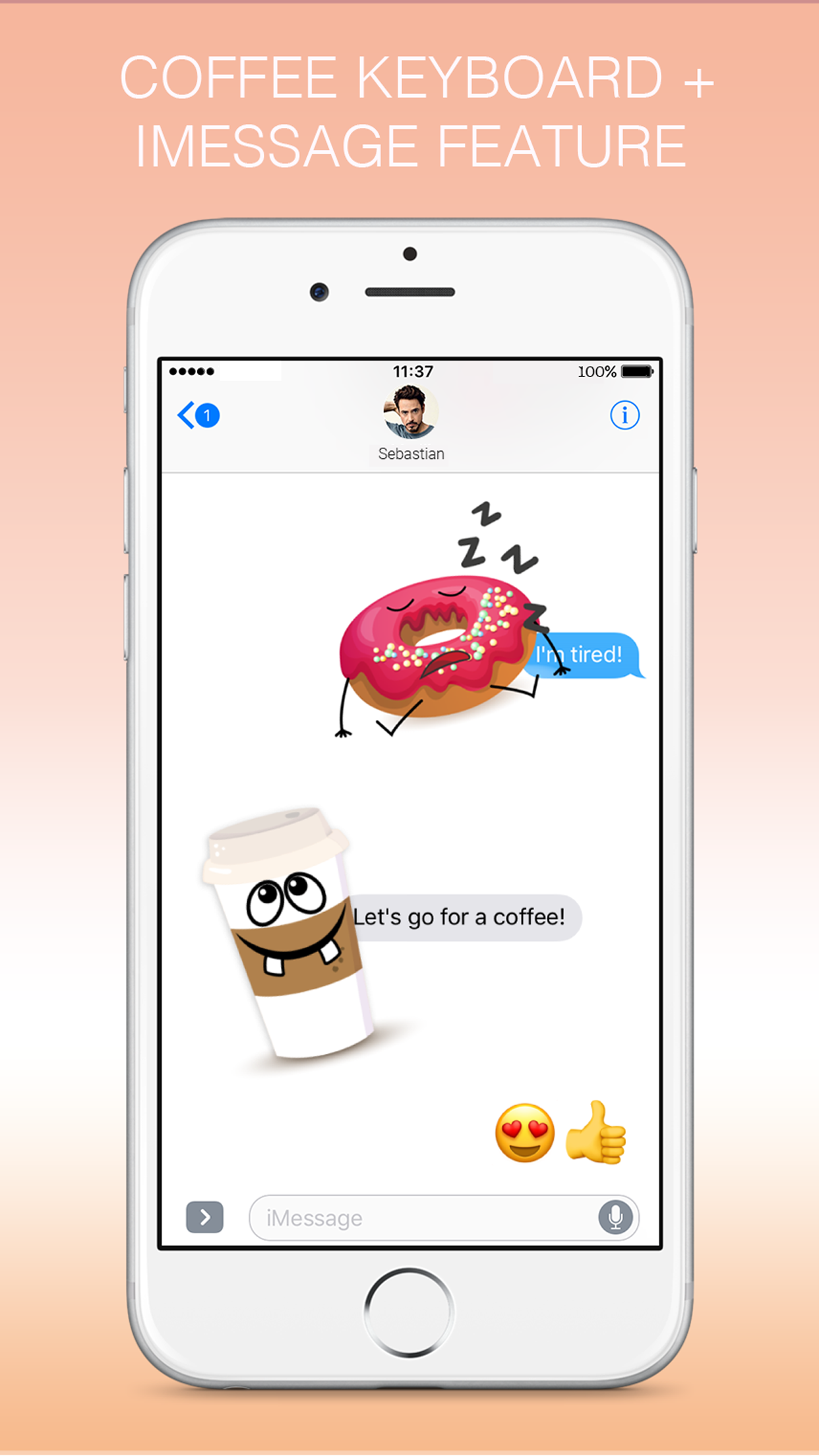 CoffeeMoji - Coffee, Donuts and Cupcakes