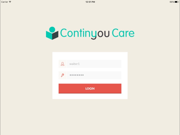 Continyou Care Waiter
