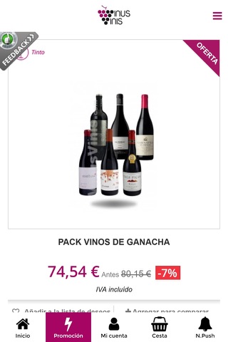 Vinus Vinis – Tienda de Vinos screenshot 3