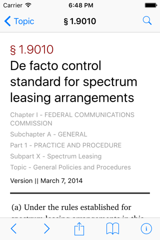 47 CFR - Telecommunication (LawStack Series) screenshot 2