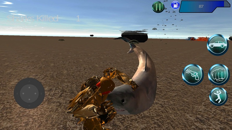X Ray Robot Car - Shark Hunting screenshot-3