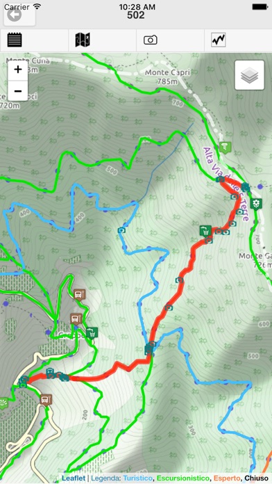 Parco Nazionale delle 5 terre plus iPhone screenshot 4 - Navigation app