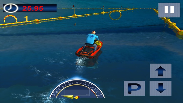 Speed Boat Ocean Ride Simulation