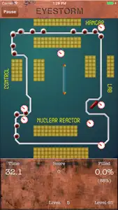 Eyestorm Lite (Jezzball clone) screenshot #4 for iPhone