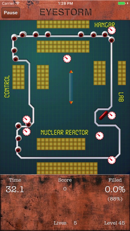 Eyestorm Lite (Jezzball clone) screenshot-3