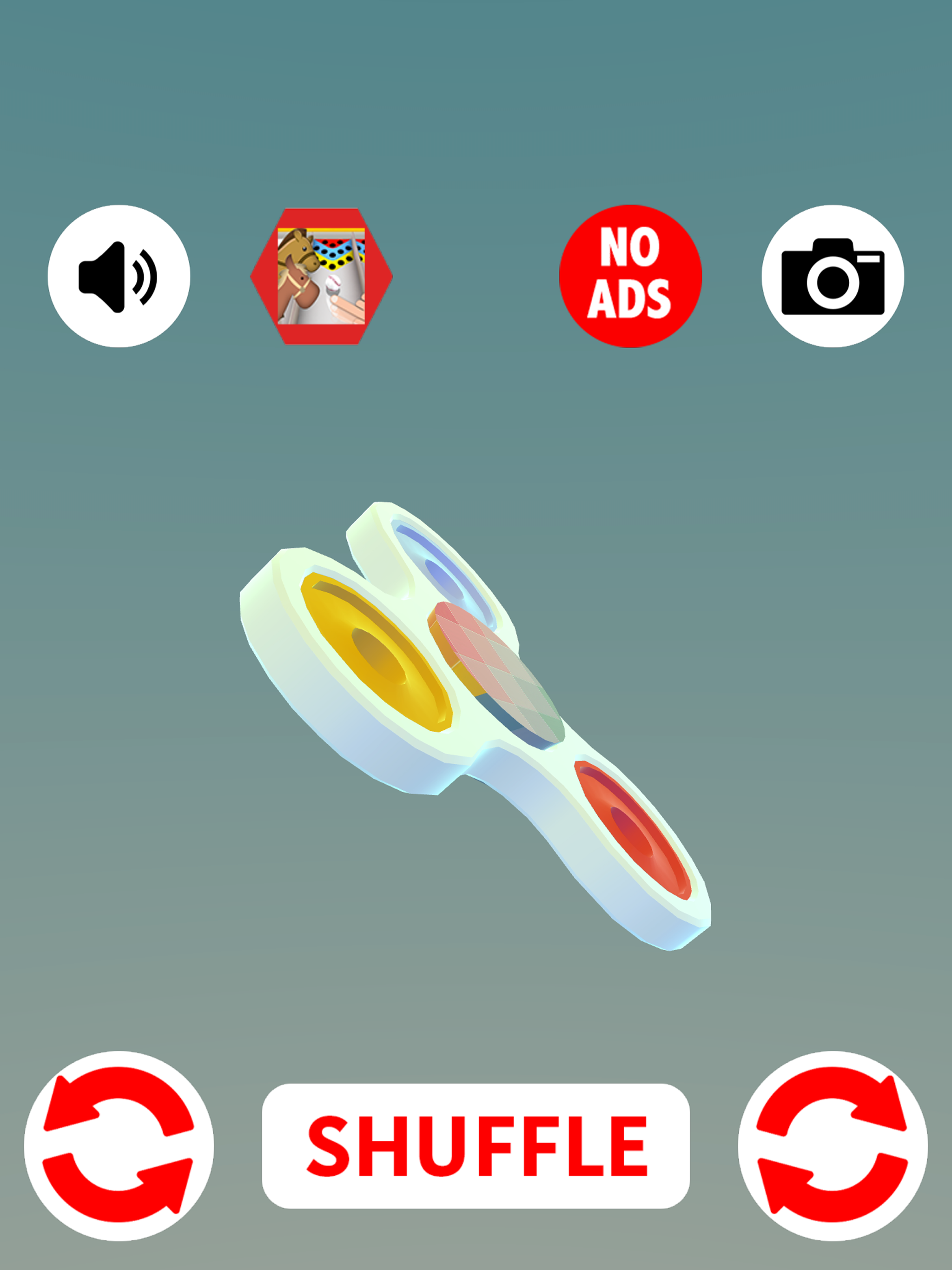 Spinner 3D - Hundreds of Virtual Fidget Spinners