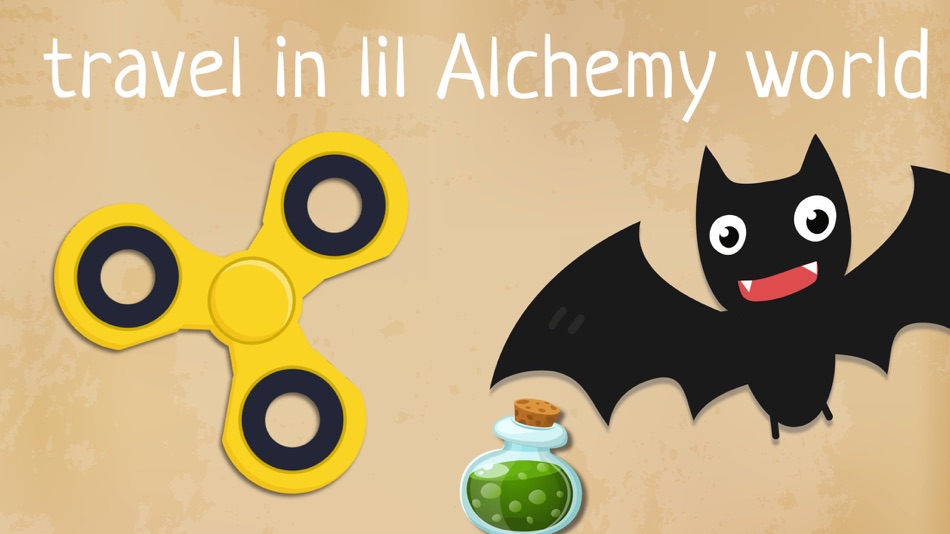 Figet spinner in lil alchemy world Top fidget game - 1.0 - (iOS)
