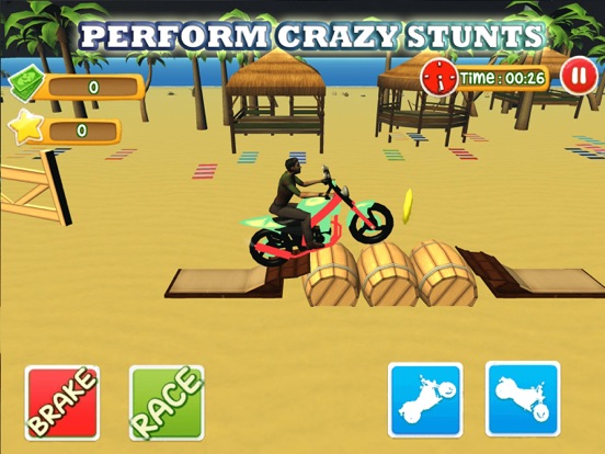 Screenshot #4 pour Blocky Super Moto Bike Rider