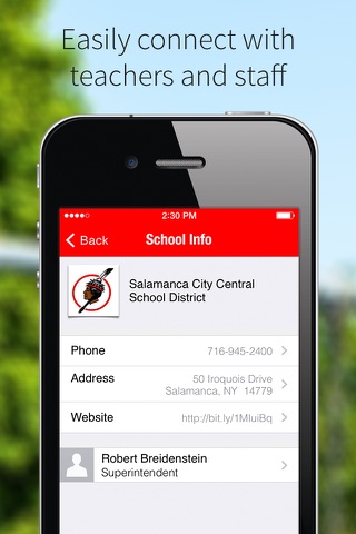 Salamanca City School District screenshot 2