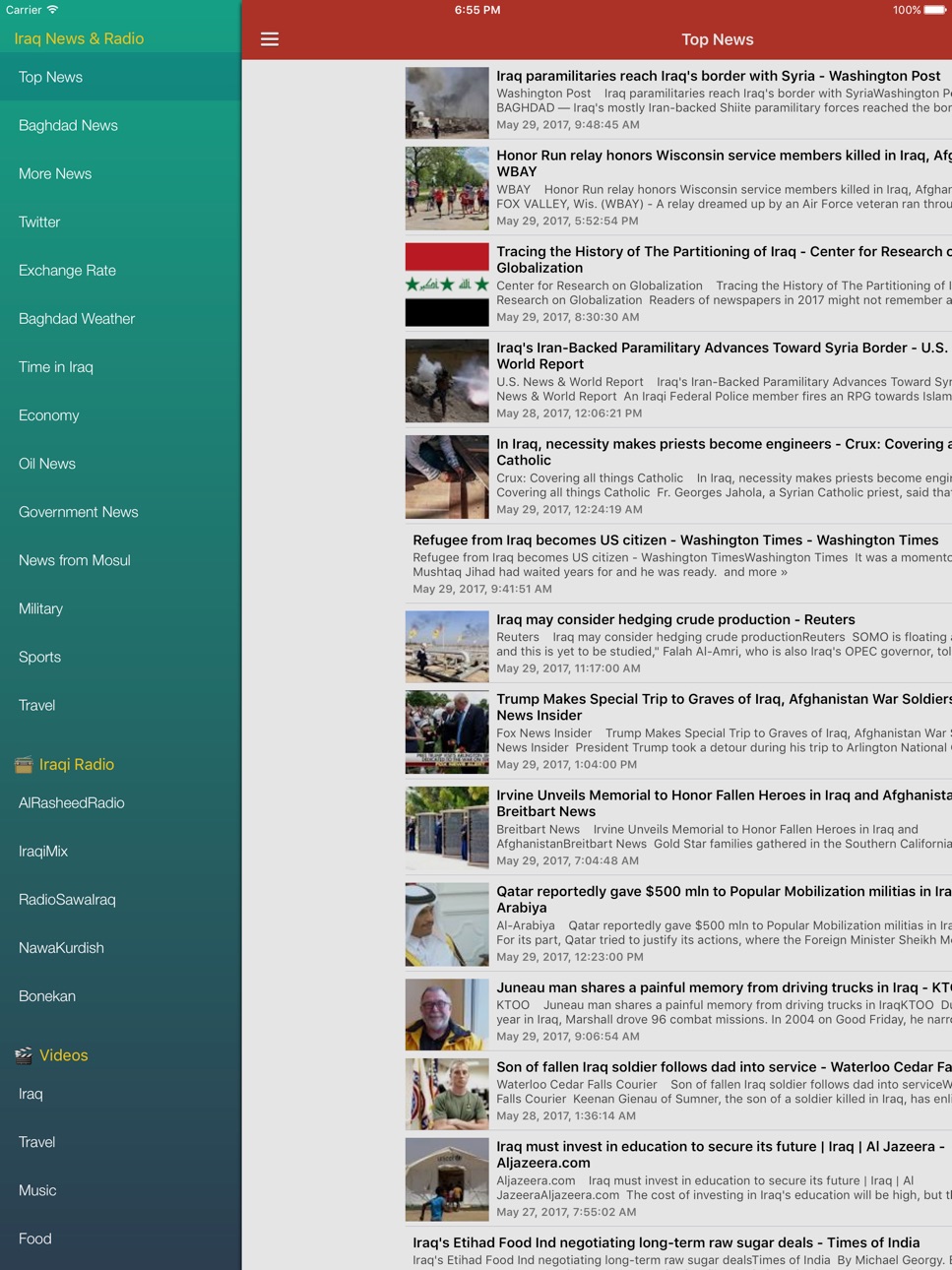 iPad screenshot