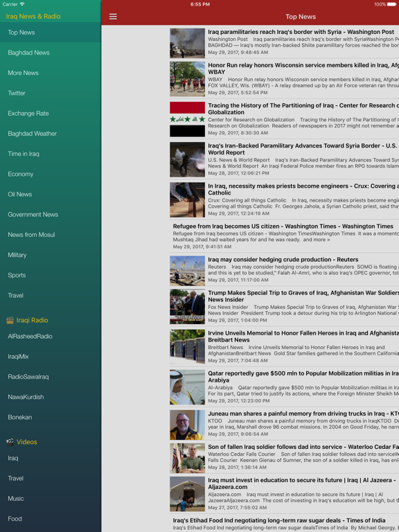 Screenshot #4 pour Iraq News in English Today & Iraqi Radio