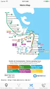 Rio de Janeiro Metro screenshot #4 for iPhone