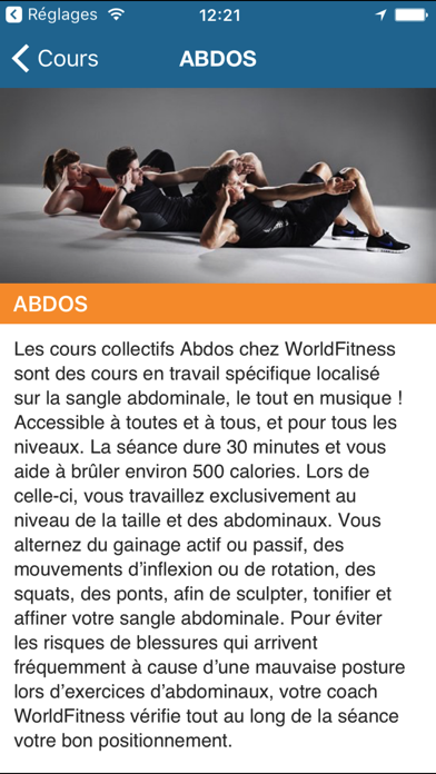 Screenshot #3 pour World Fitness