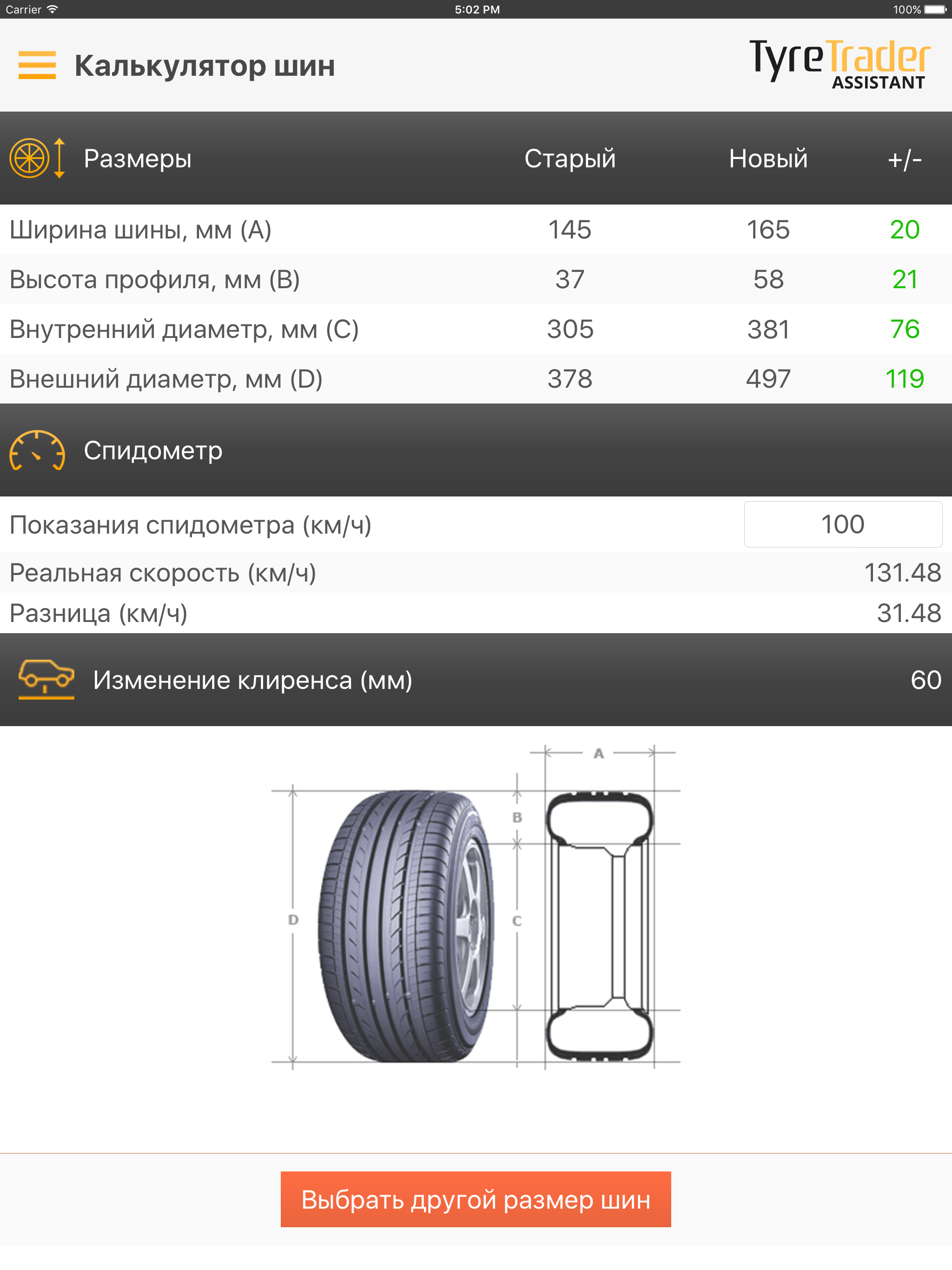 Шинный ассистент TyreTrader