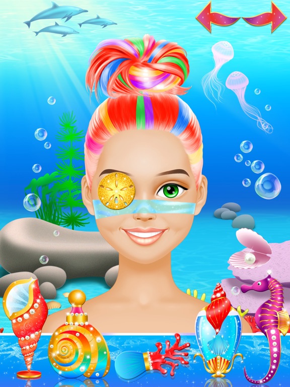 Magic Mermaid - Girls Makeup and Dress Up Game для iPad