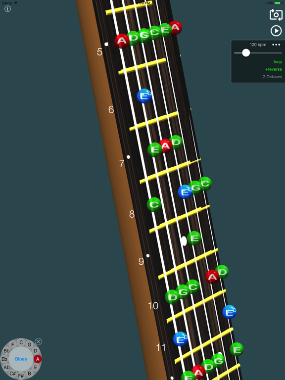 Screenshot #5 pour Guitar Scales 3D
