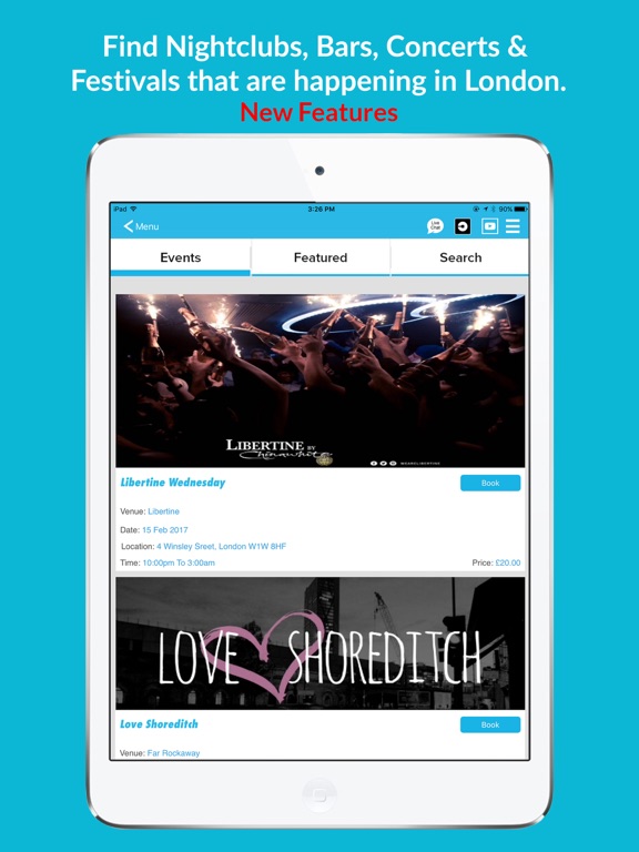 Screenshot #4 pour London Club Nights