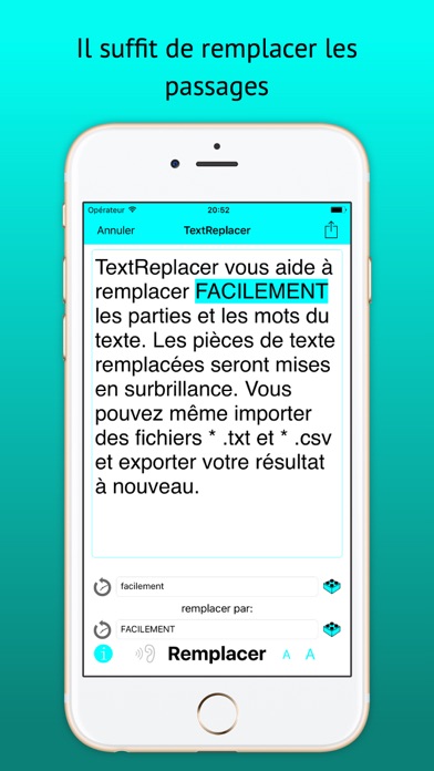 Screenshot #1 pour TextReplacer