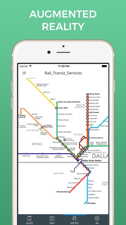 Dallas Travel Guide with Offline Street Map