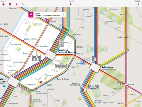Screenshot #4 pour Bruxelles Rail Map Lite