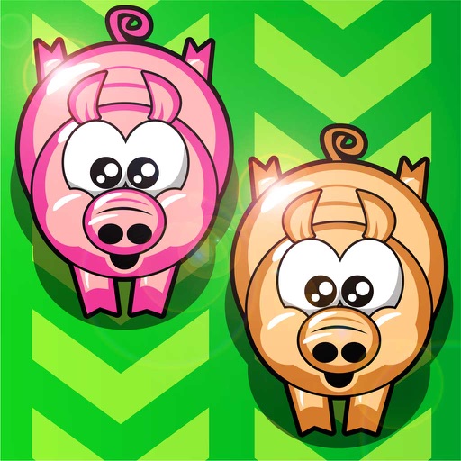 Twin Piggy Run Icon