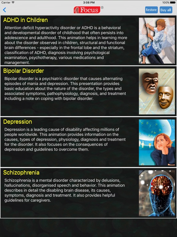 Screenshot #5 pour Psychiatry - Understanding Disease