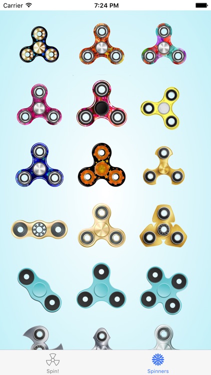Fidget Spinner: a simple fidget spinner app!