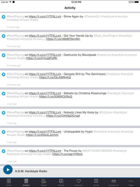 Screenshot #5 pour A.D.M. Hardstyle Radio