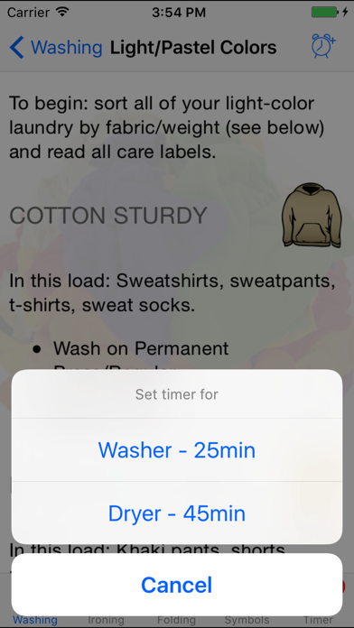 Screenshot #2 pour Complete Laundry Care