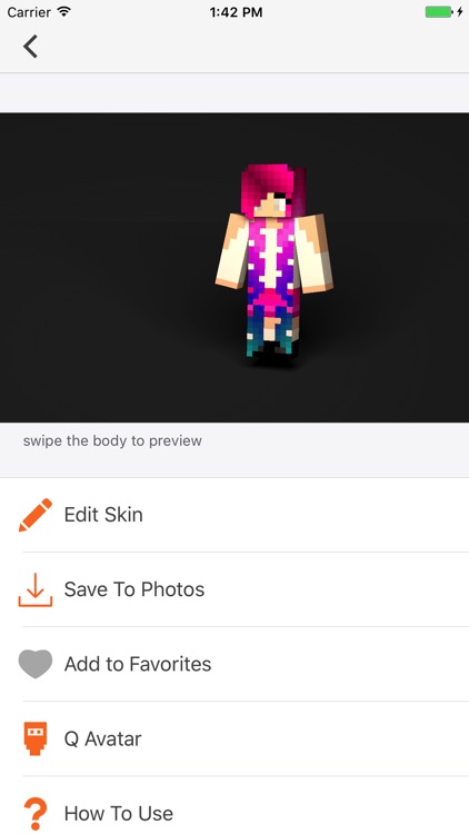 Cube Skin Girl