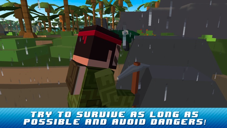 Pixel Island Survival Simulator 3D Online