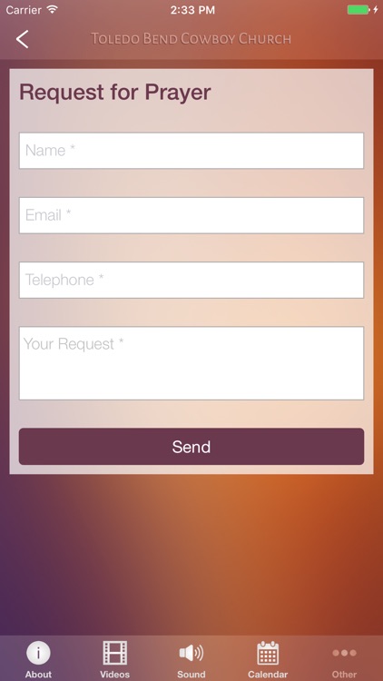 Toledo Bend Cowboy Church