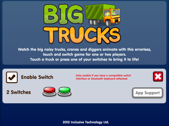 Big Trucks iPad app afbeelding 5