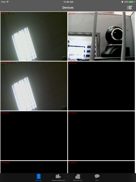Screenshot #4 pour Legacy IP Camera Viewer