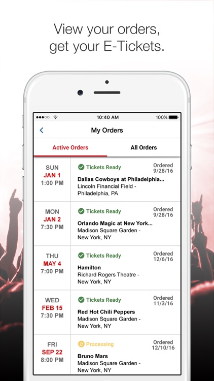 Vivid Seats – Tickets: Sports, Concerts, Theater screenshot-4