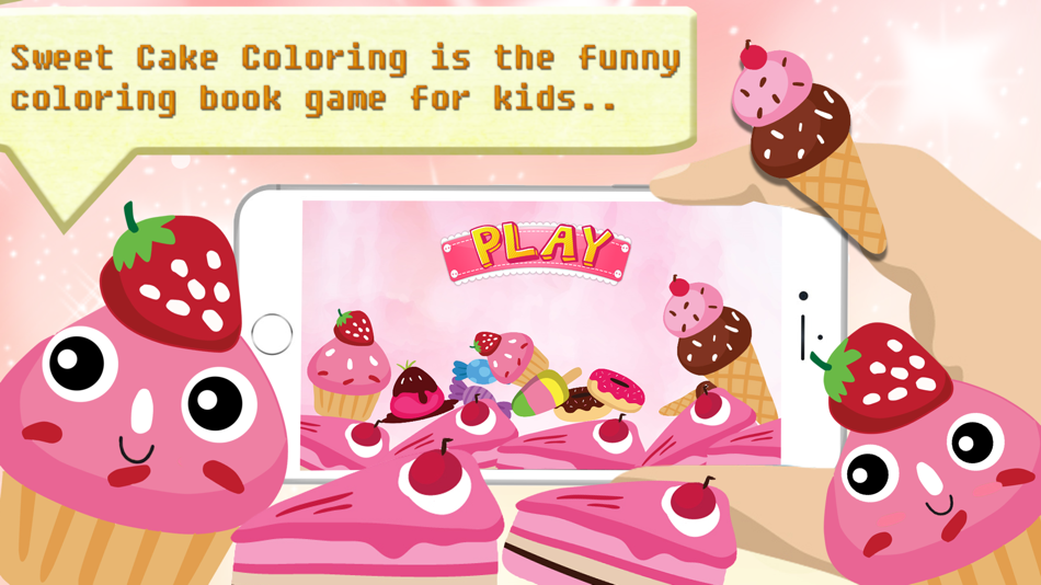 Candy Cake Paint - World of bakery sketchbook - 1.0.0 - (iOS)
