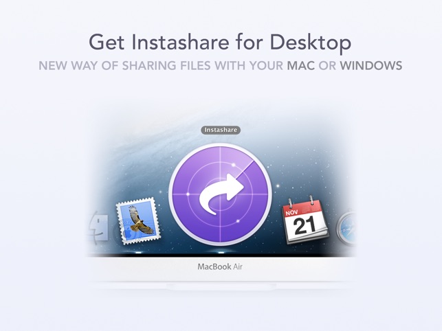 Instashare Air Drop Screenshot