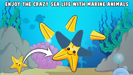 My First Sea Animals Puzzle Games