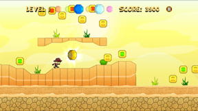 Brave Temple Adventure Boy Egyptian Run Game screenshot