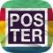 Poster Maker is the simplest and most powerful tool to transform your regular posts into creative posters in a few clicks