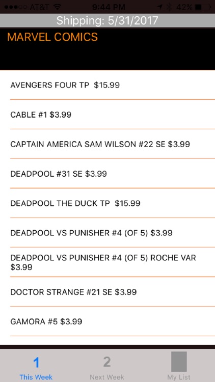 ComicList screenshot-3