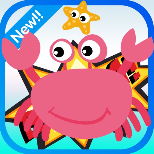 Sea animal Match 3 Puzzle Game For Kids Icon