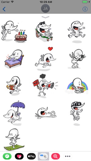 Binary World Stickers