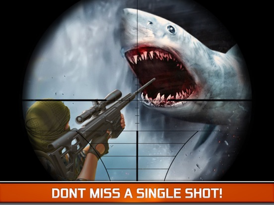 Angry Fish Jacht - Sea Shark Spear visserij spel iPad app afbeelding 2