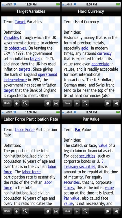 Glossary of Economic Terms screenshot-1