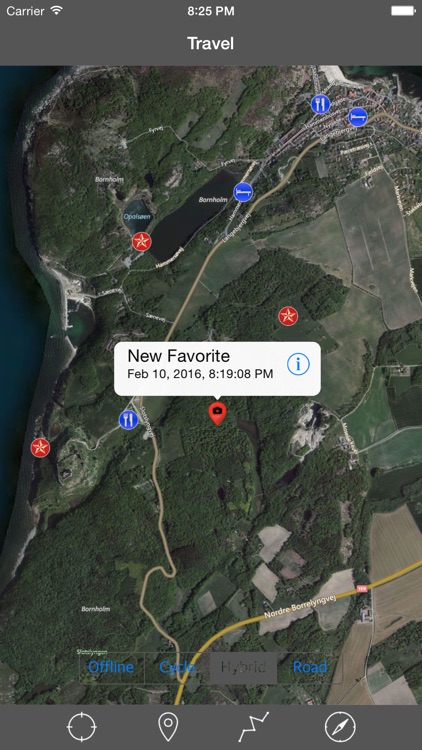 BORNHOLM (DENMARK) – Travel Map Offline Navigator