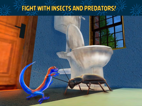 Screenshot #6 pour Gecko Survival Simulator 3D