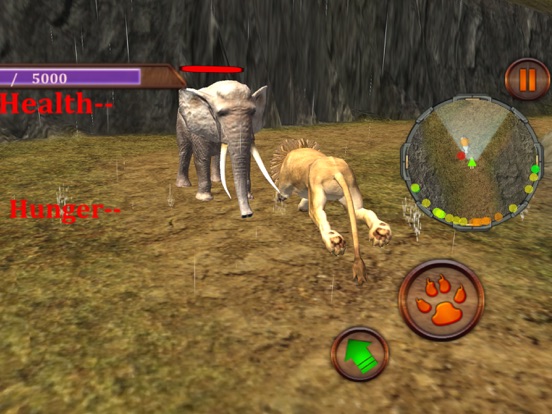 Real Lion Jungle Attack 2017