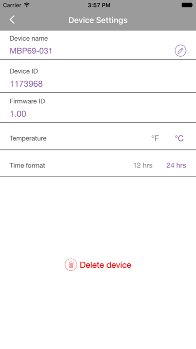 Smart Thermometer for Hubble screenshot 3